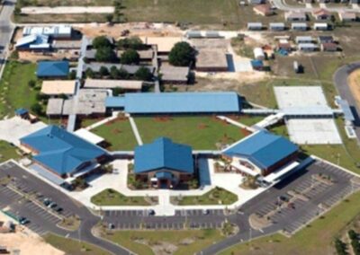 middle school view from the air